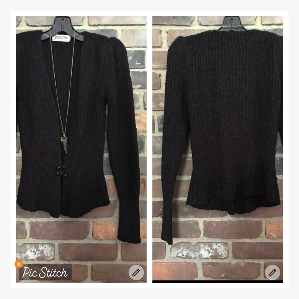 vintage STERLING HARRIS Cardigan Button -medium -30 chest